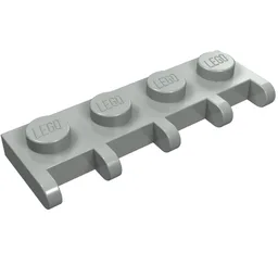 Hinge Vehicle Roof Holder 1 x 4 / Light Gray