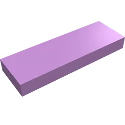 Tile 1 x 3 / Medium Lavender