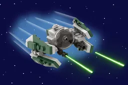 Mini-Build Yoda's Jedi Starfighter (2023 Magazine Paperbag-Style)