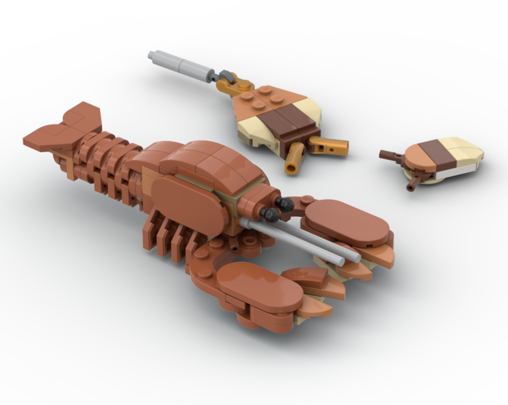 Lego 31150 crayfish