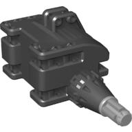 Lego Motor, RC with Flexible Superaxles / Black