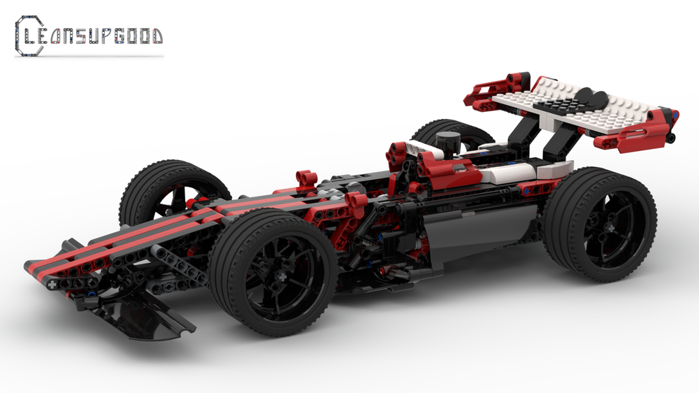 Lego 8682 C-Model: DOMINATOR Formula Racer