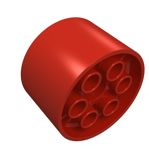 Lego Wheel 20 x 30 Technic / Red