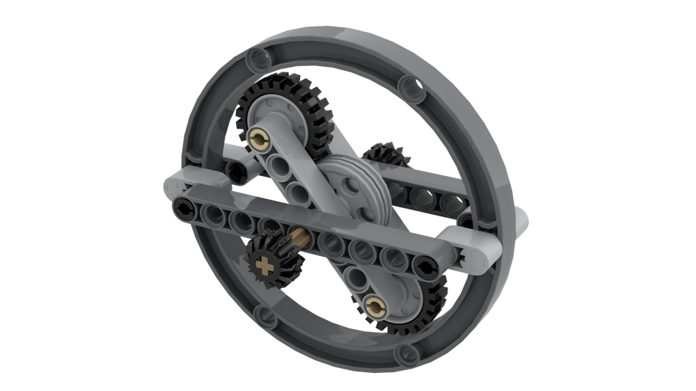 Lego Gearless Planetary Gearset (4:1)