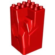 Duplo Rock Cave 4 x 4 x 6 / Red