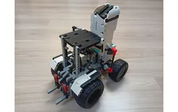 Autonomous tractor + mechanical harrow