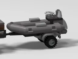 Boat Trailer for Armed Pick-Up