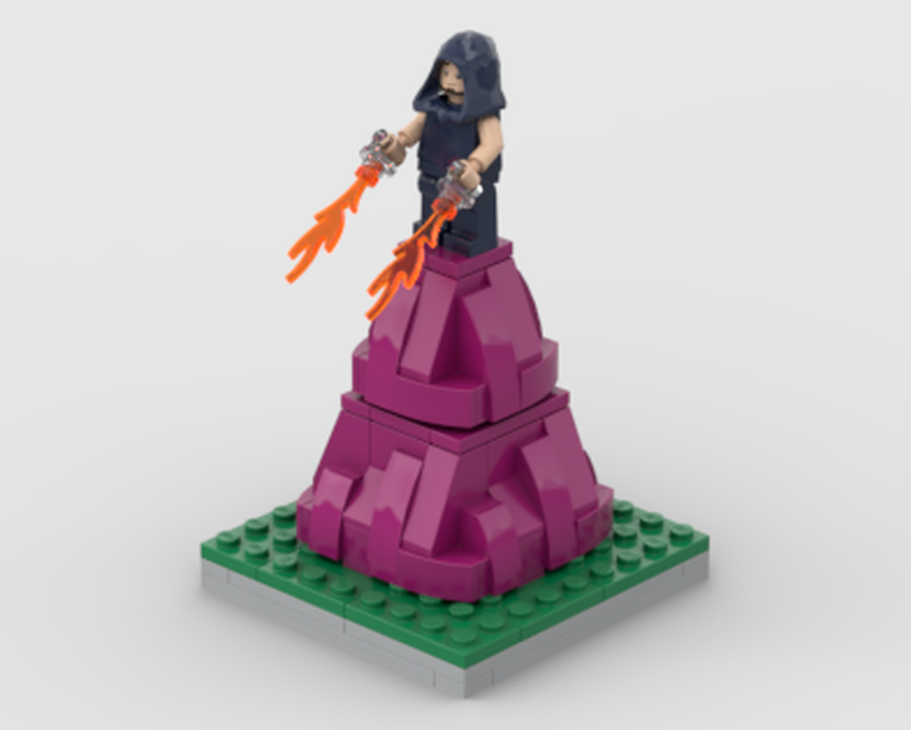 Lego Clash of Clans wizard tower level 6