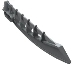 Large Figure Weapon Blade, Air Katana / Pearl Light Gray