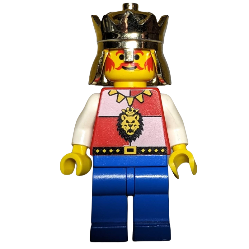 Lego King (Royal Knights) - Blue Legs, Blue Hips, no Cape