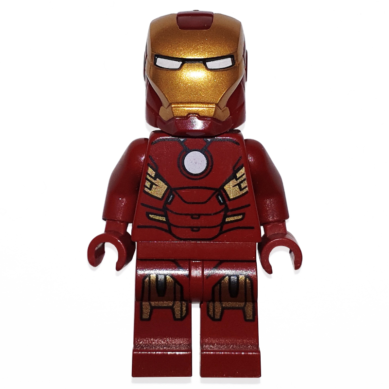 Lego Iron Man Mark 7 Armor, No Red Panels