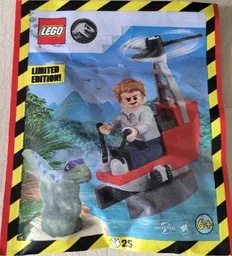Owen with Helicopter