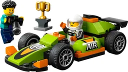 Green Race Car