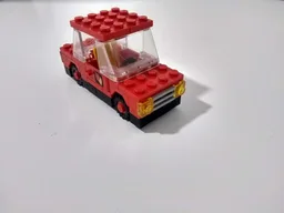 Cute Red Car