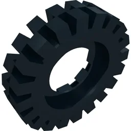 Tyre 43 x 17 Old