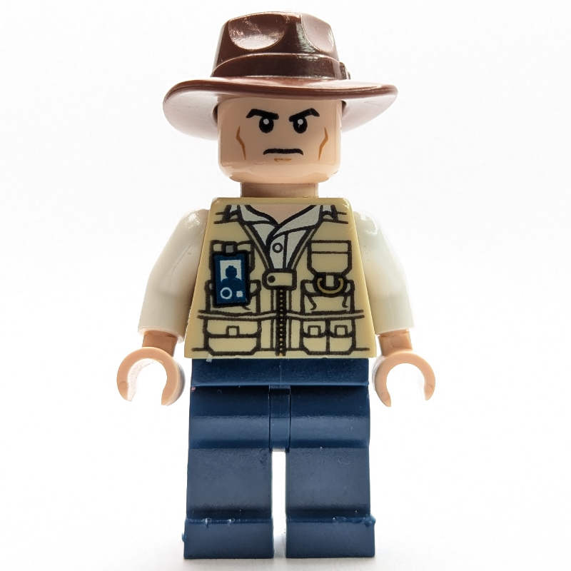 Lego Vet with Fedora Hat, Stern