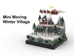 Moving Mini Winter Village