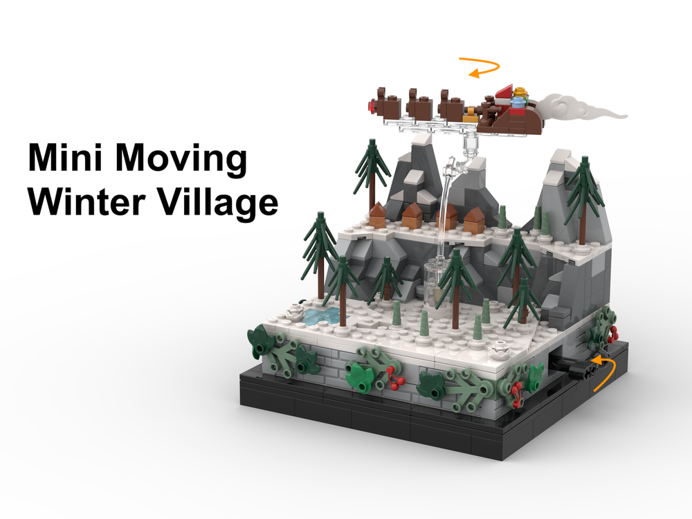 Lego Moving Mini Winter Village