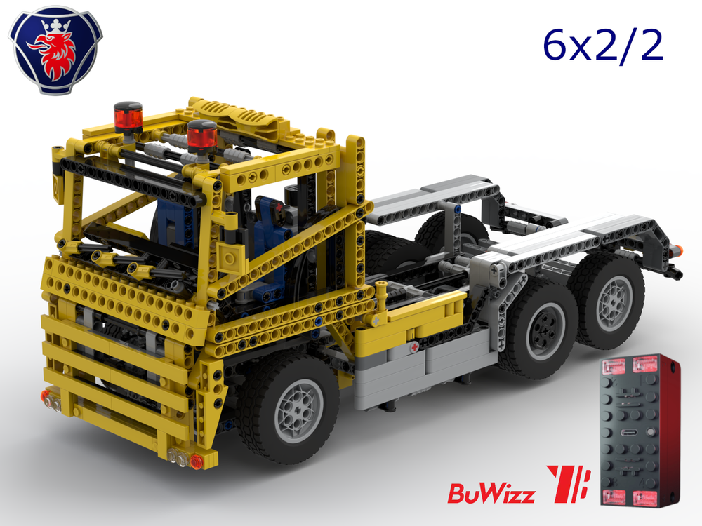 Lego 8421 Tractor Truck with Third Lift Axle