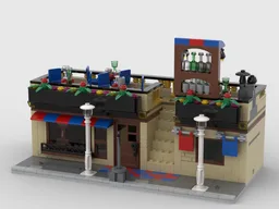 Bistro with Roof Dining, small modular