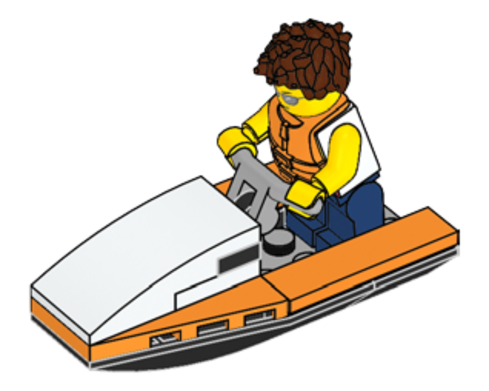 Lego Jet-ski