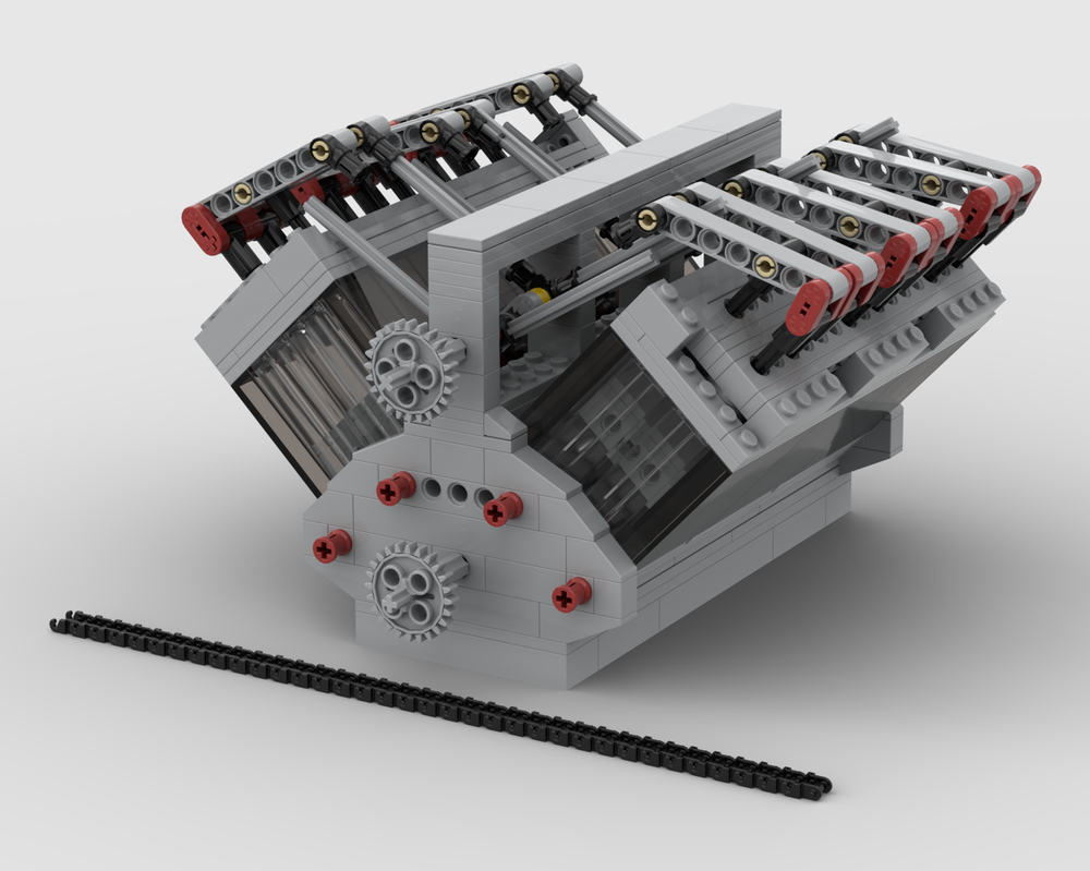 Lego Motor 6 pistons