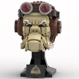 Kuiil Head (Helmet Collection Style)