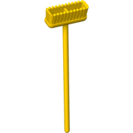 Lego Belville, Equipment, Broom / Yellow