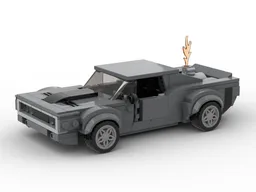 1968 Dodge Charger - Ice Charger - 8 stud Scale