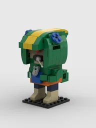 Custom LEGO Brawl Stars Leon MOC