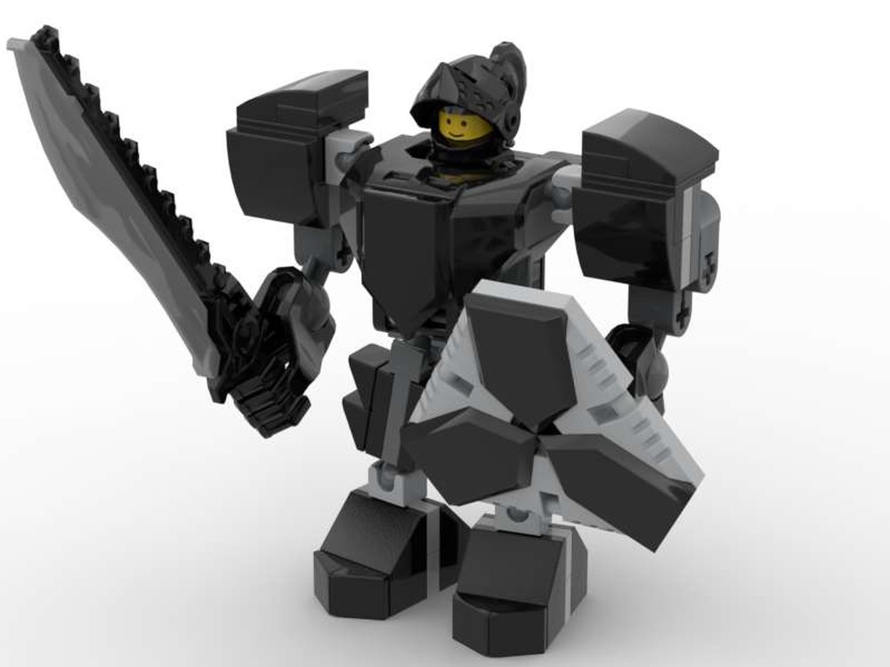 Lego Battle Suit Black Knight