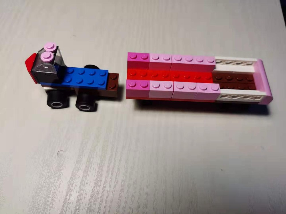 Lego Truck with Trailer