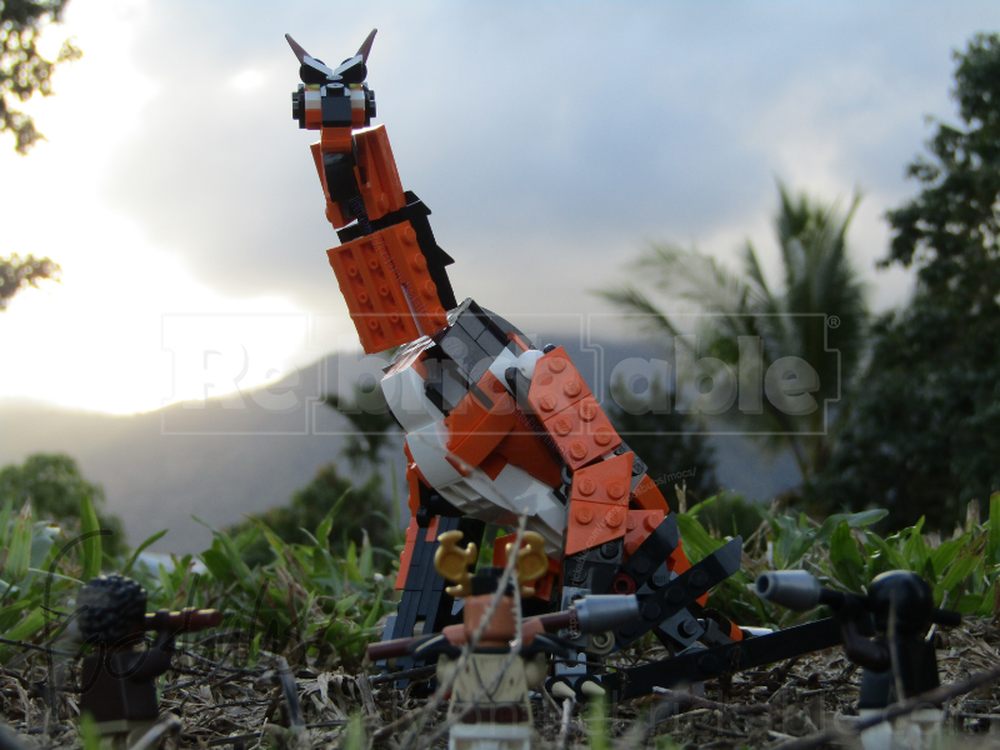 Lego 31129 African Mountain Devil (Magnadrakon regius) 1:27 scale