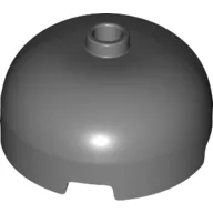 Brick Round 3 x 3 Dome with Center Stud / Dark Bluish Gray