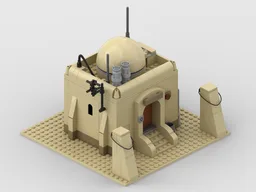 Tatooine Single House Building; TAT01