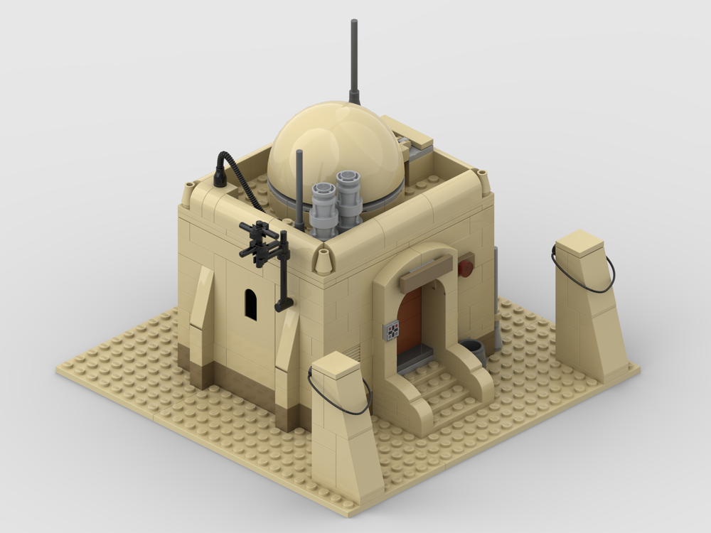 Lego Tatooine Single House Building; TAT01