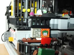 Batman Batcave and Wayne Mansion with Power Functions