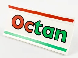 Hinge Panel 6 x 3 with 'Octan' Print