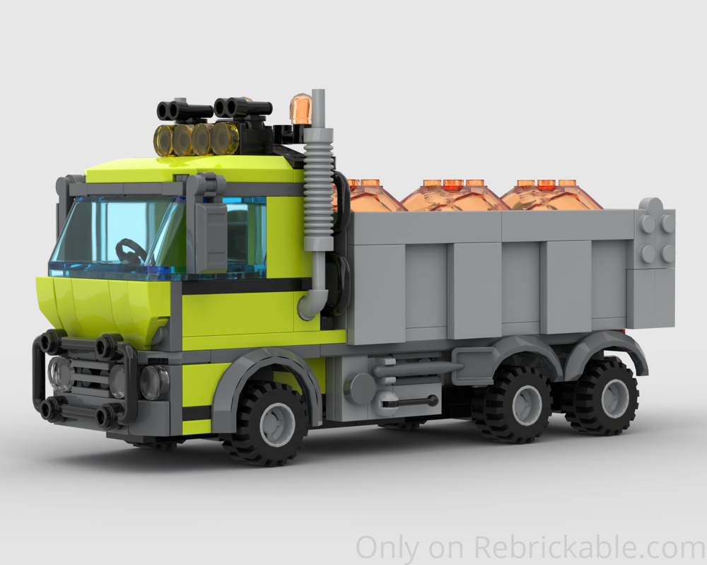Lego Volcano Explorers Dump Truck