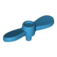 Propeller with Pin / Dark Azure