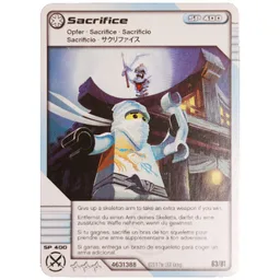 Trading Card, Ninjago Deck #1: 63 - Sacrifice - International Version / [No Color/Any Color]