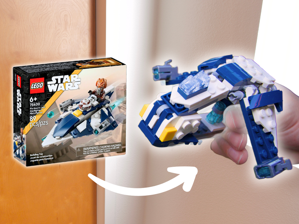 Lego Wolfpack Republic Gunship Alternate Build (75400)