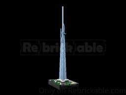 Jeddah Tower 1:2000 Scale