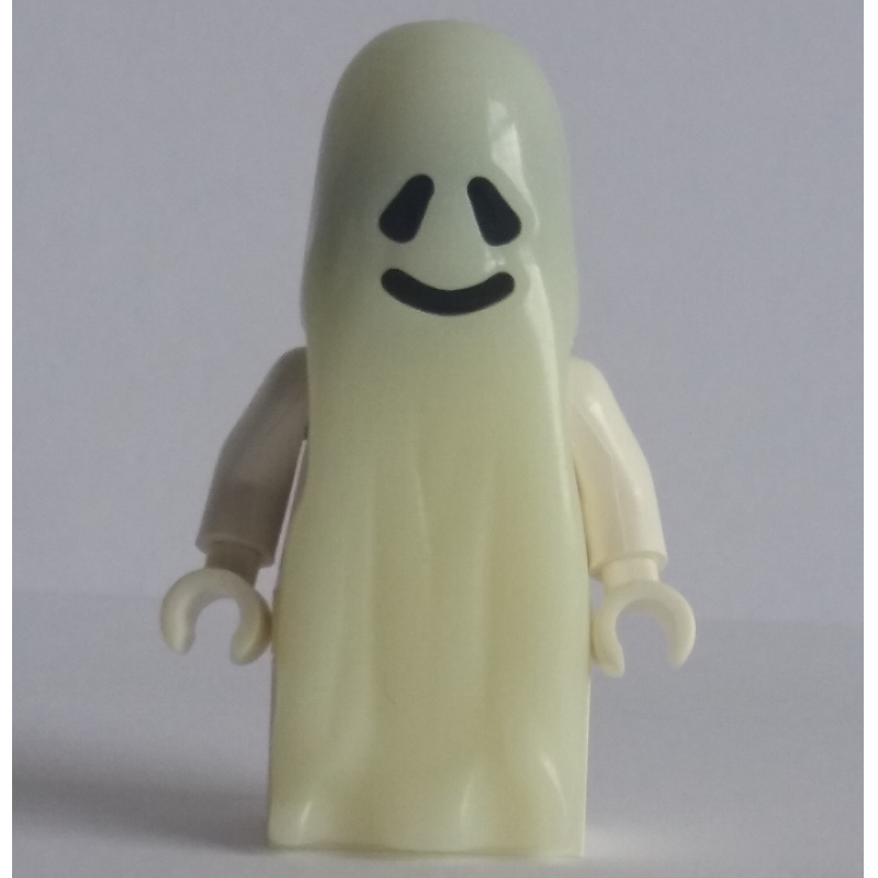 Lego Ghost - Glow in the Dark, Brick Built Legs, 3626b