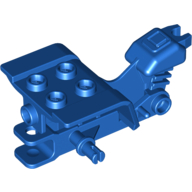 Lego Vehicle Body, Tricycle Top with Blue Chassis