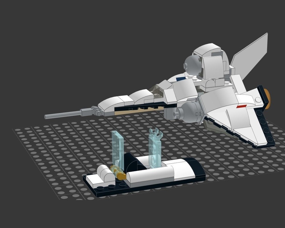 Lego 31134 spaceship with stand - Raumschiff mit Ständer