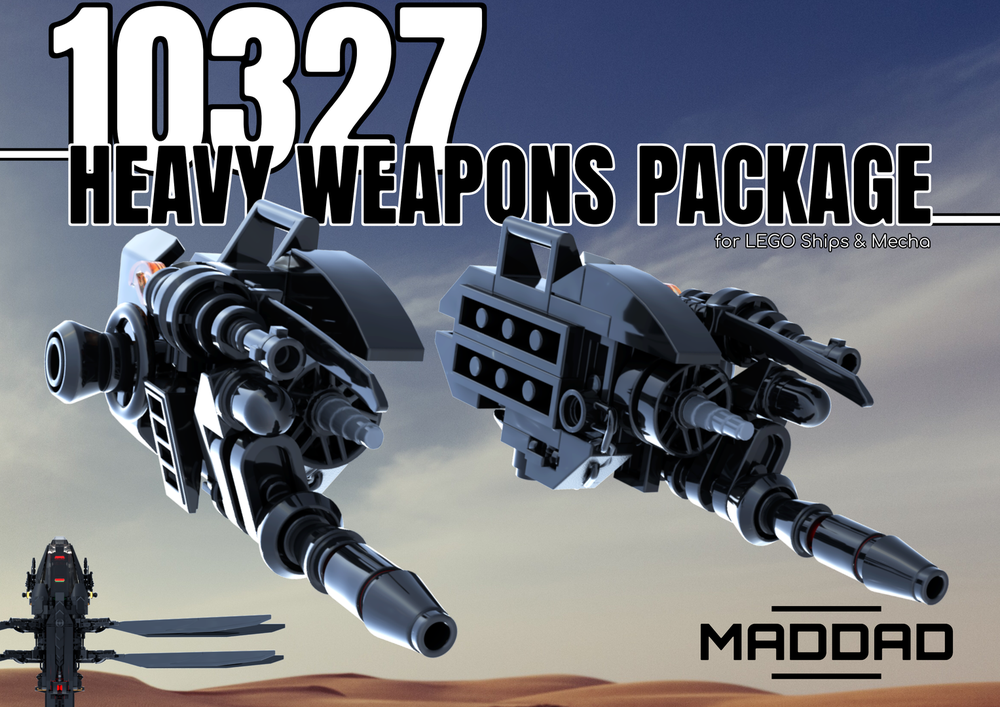 Lego 10327 Weapons Package for Ships and Mecha