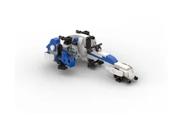 Barc speeder with sidecar 501st