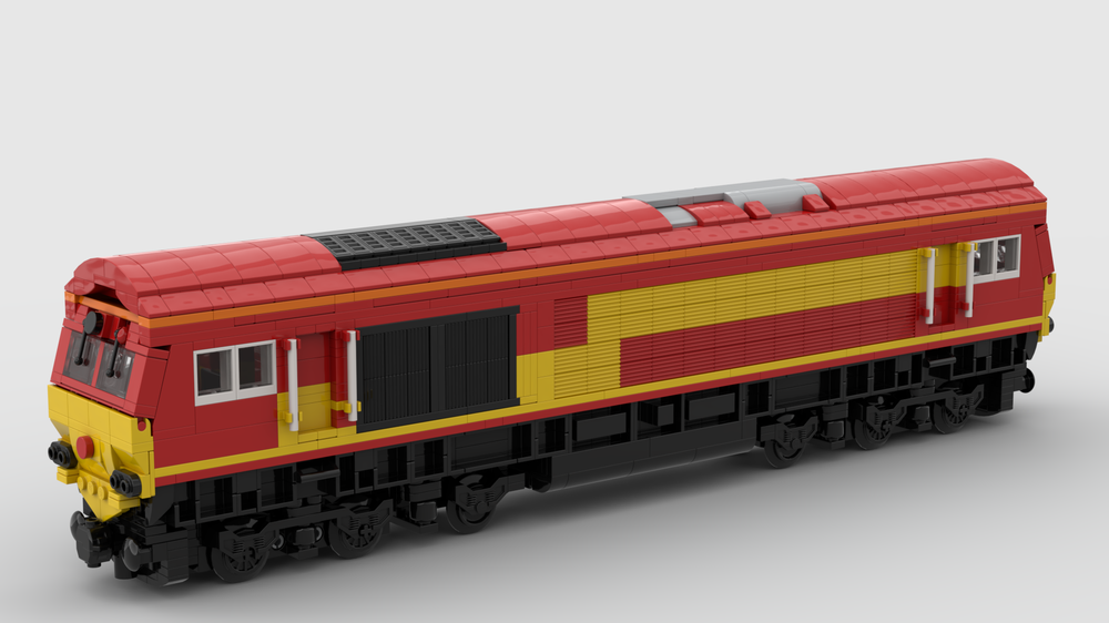Lego Diesel locomotive - Class 66