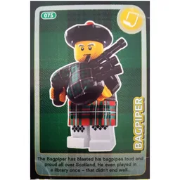 Trading Card, Create The World - Bagpiper / [No Color/Any Color]